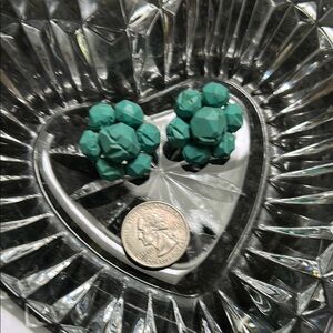 Turquoise Cluster Earrings